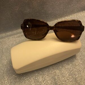 Anne Klein Prescription Sunglasses with Case #7035 in (215) Tortoise Crystal